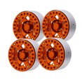 thumbnail image 4 of Moyeu de Roue RC, 4 Pcs Moyeu de Jante à Perles de 1,9 Po Antirouille pour Réparation Bleu, Orange, 4 of 7
