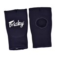 thumbnail image 1 of ZheElen Gauze Elastic Boxing Inner Gloves Wrist Wrap Protector Handwrap With Lightweight Punching Speed Bag Training Maximum Black XS, 1 of 5
