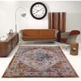 thumbnail image 2 of Ladole Rugs Modena Traditional Design Turkish Machine Made Beautiful Indoor Area Rug Carpet Tapis in Brown Cream, 2 of 4
