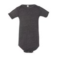 thumbnail image 1 of Bella Canvas Baby Jersey One Piece, 6-12, Dark Grey Heather, 1 of 1