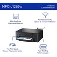 thumbnail image 3 of Refurbished Brother MFC-J1260W Work Smart 1260 Wireless Colour Inkjet Printer, 3 of 3