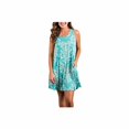 thumbnail image 1 of Robe T-Shirt Décontractée d'Été pour Femme, Sortie de Plage, Robe Débardeur Plissée Unie, 2TG, Vert Pâle, 1 of 4