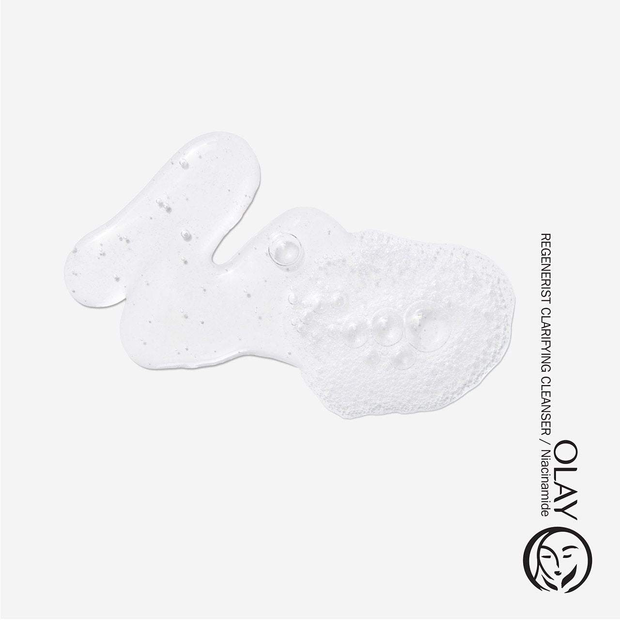 Olay Niacinamide + Peptide 24 Nettoyant pour le Visage, Purifiant, Sans Sulfate
