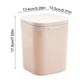 thumbnail image 3 of Desktop Trash Bin High Appearance Home Living Room Bedroom Mini Storage Bin Desk Multifunctional Garbage Basket, 3 of 6