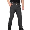 thumbnail image 2 of Kcodviy Summer Quickdrying Sports Outdoor Men Men's Open Leg Pant with Pockets Mountaineering Men's Work Pants, 2 of 3