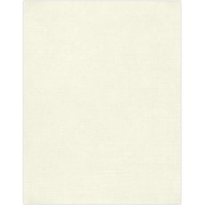 LUXPaper 8.5" x 11" Classic Linen Paper | Letter Size | Natural White | 70lb. Text | 1,000 Qty