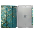thumbnail image 2 of iPad Mini 5th Gen 2019 7.9 Inch [ Mini 5 ] A2133 A2124 A2126 MUXH2LL/A MUXF2LL/A MUXG2LL/A Shock Proof Magnetic Dual Angle Stand with Honeycomb Pattern Printed Cover - Blossom, 2 of 8