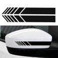 thumbnail image 1 of Dvkptbk Car Stickers Car Rearview Mirror Sticker Striped Car Decal Sticker Rearview Mirror Matching Sticker Car Decor, 1 of 6