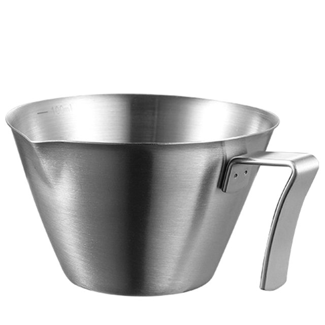 Espresso Measuring Cup Espresso Cup Espresso Extraction Cup Stainless Steel Pouring Cup
