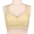 thumbnail image 3 of Bra Women No Steel Ring Front Close Seamless Unlined T Back Plus Size Bra For Large Bust – Support and Comfort, 3 of 3