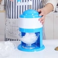 thumbnail image 2 of pdqouc Rasoir à Glace et Machine à Neige Broyeur de Glace Portable Machine à Glace Rasée Manuelle Machine à Fruits Rasoir à Glace Domestique Petit Broyeur de Glace My Place, 2 of 7