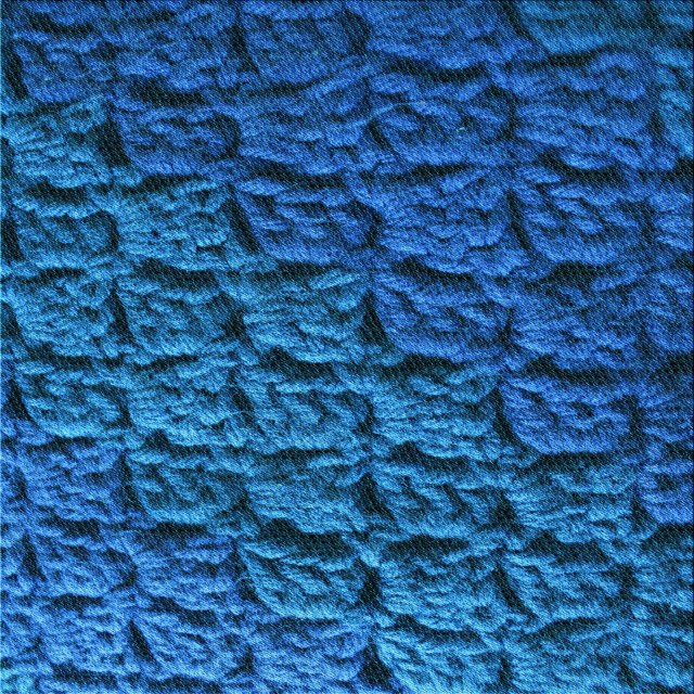 Ahgly Company Tapis d'Intérieur Lavable en Machine Carré Transitionnel Bleu Bleuet, 4 Pieds Carré