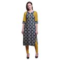 thumbnail image 1 of Bimba Cotton Printed Straight Kurtis For Women Panel Kurta Summer Tunic-X-Large, 1 of 6