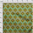 thumbnail image 3 of oneOone Rayon Lime Fabric African Craft Projects Decor Fabric Printed by The Yard 56 Inch Wide, 3 of 4