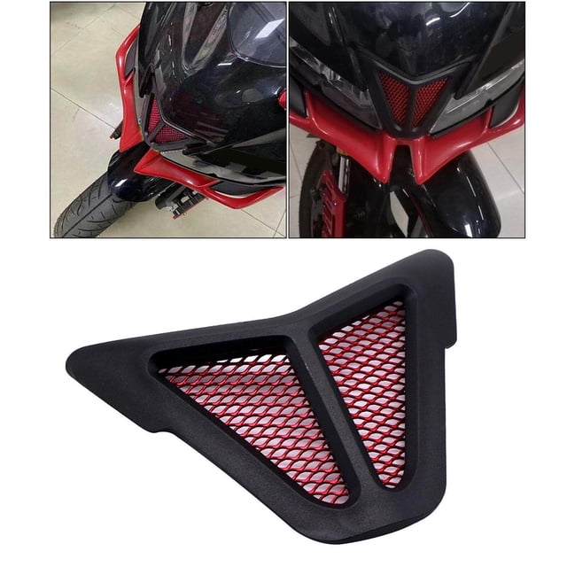 Motorcycles Front Fairing Air Intake Cover for Yamaha Grilled Guard Decorative Accessories YZF R15 V3 Red