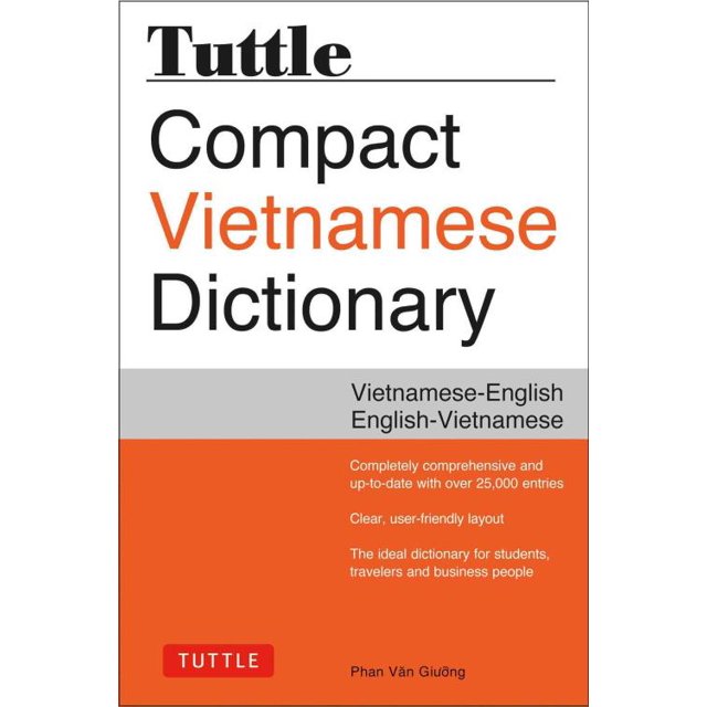 Tuttle Compact Vietnamese Dictionary, Van Giuong Phan Paperback