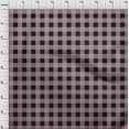 thumbnail image 3 of oneOone Viscose Chiffon Fabric Gingham Check Printed Fabric 1 Yard 42 Inch Wide, 3 of 4