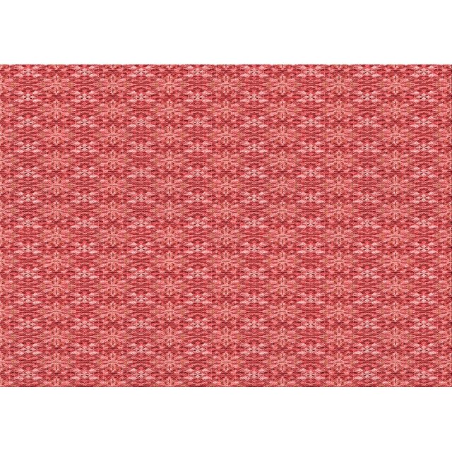Ahgly Company Tapis d'Intérieur Rectangulaires Transitionnels Rouges Lavables à la Machine, 2 Pieds x 4 Pieds