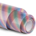 thumbnail image 1 of Vaidha Holographic Shining Heat Transfer Vinyl Multiple Colour Iron on Vinyl for, 1 of 1