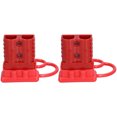 thumbnail image 1 of 120A Connecteur d'Alimentation, Pratique Large Application Connecteur d'Alimentation Robuste pour Camions pour Voitures de Course pour Bateaux Rouge, 1 of 8