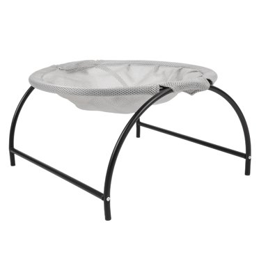 Cat Bed, Cat Hammock, Comfortable And Breathable Elevated Cat Bed, Portable Indoor Outdoor Pet Bed With Sturdy Stainless Steel Frame, Cat Hammock Bed For Cats And Small Dogs