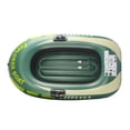 thumbnail image 4 of PVC Summer Fun Boat, Inflatable PVC Canoe with 3 Chambers and Double Valves Great Addition for Lakes Beaches or Rivers, 4 of 7
