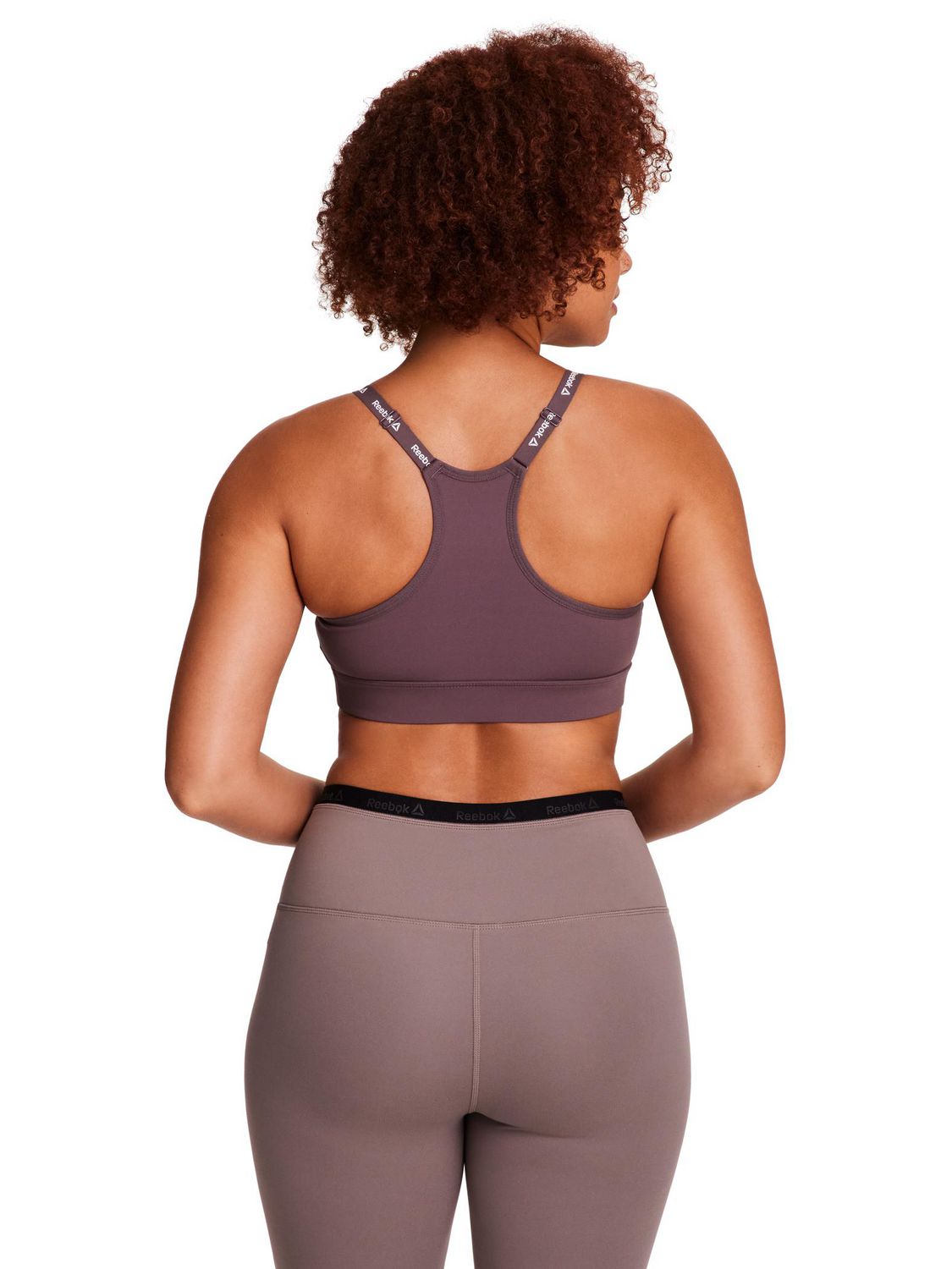 Reebok Soutien-gorge de sport à faible impact Favorite Racerback pour femme avec bonnets amovibles