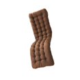 thumbnail image 3 of Comfortable Polyester Garden Recliner Cushion Thickened Lounge Chair Bench Mat Outdoor Indoor Coffee C, 3 of 8