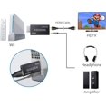thumbnail image 3 of XINQIHANG Wii to HDMI Converter WII2HDMI Wii Signal to HDMI Support 720P 1080P 3.5MM Audio HD Video Output Adapter with 1M HDMI Cable Compatible with Nintendo Wii, 3 of 7