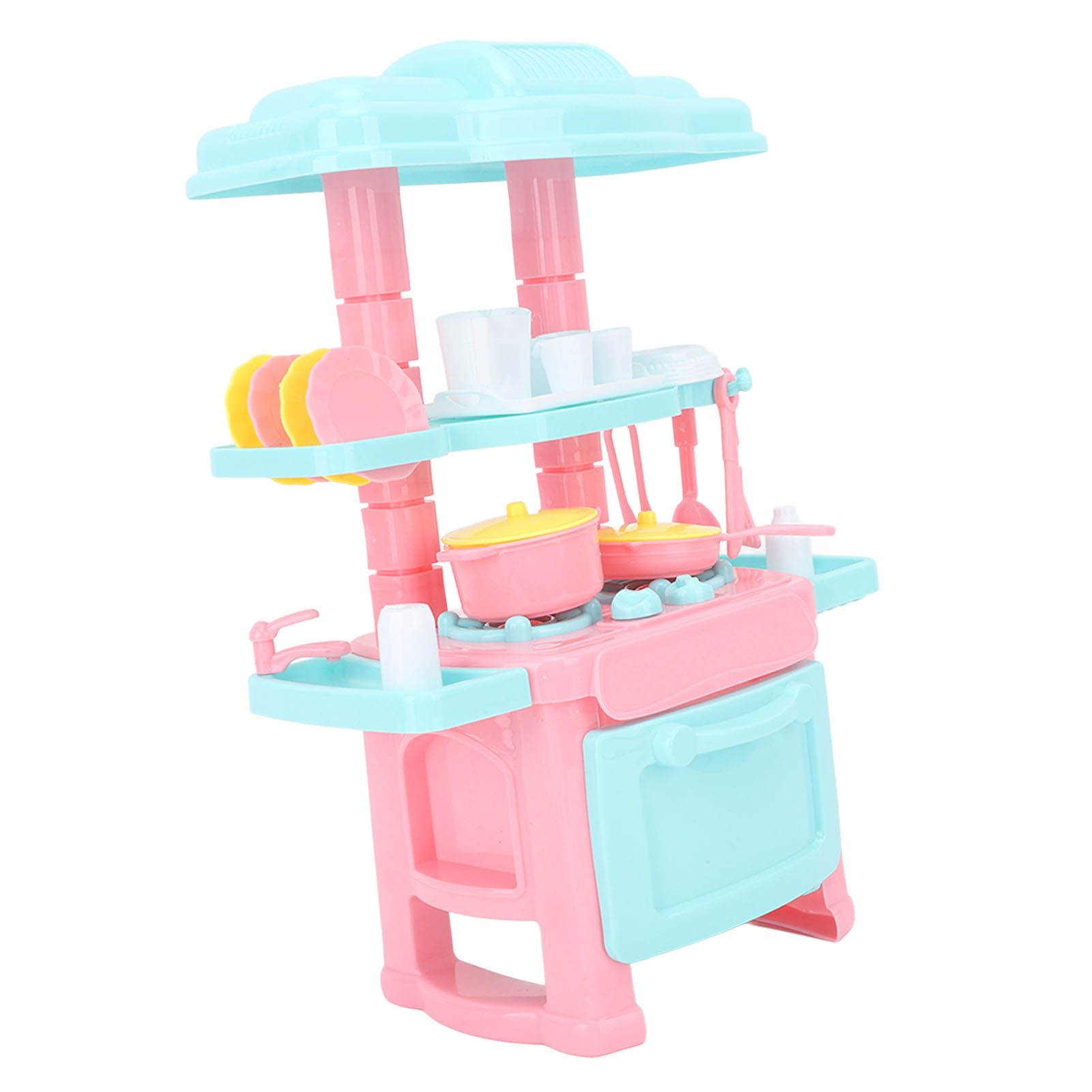 Kitchen Toys Set, Interesting Pretend Play Kitchen Toys  Plastic  for Gift