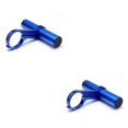 thumbnail image 2 of QualitChoice Rallonge de Guidon de Vélo Détachable Réutilisable Extension en Alliage d'Aluminium Support de Fixation pour Bell Bleu 2Ensemble, 2 of 6