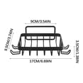 thumbnail image 2 of tumgatte Non Punching Bathroom Soap Rack, Shower Gel Storage Rack, Bathroom Rack, Kitchen Storage Rack Clearance, 2 of 3