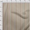 thumbnail image 3 of oneOone Cotton Poplin Twill Orange Fabric Stripes Sewing Craft Projects Fabric Prints By Yard 56 Inch Wide, 3 of 4