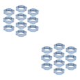 thumbnail image 1 of ZheElen O Pince pour Acier Zingué 10 Pack Robuste et Durable 23 Ou 27mm 2Set, 1 of 6