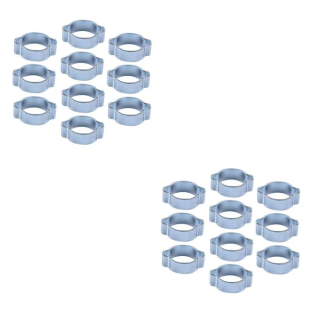 ZheElen O Pince pour Acier Zingué 10 Pack Robuste et Durable 23 Ou 27mm 2Set