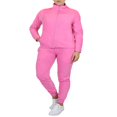 thumbnail image 1 of Ensemble de Chandail en Molleton Polaire 2 Pcs pour Femmes & Pantalon de Jogging, 1 of 5