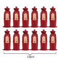 thumbnail image 4 of Birdeem Linen Wine Bottle Bag Set Wine Bottle Set Linen Tag Red Wine Packaging Bag, 4 of 5
