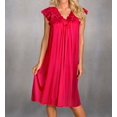 thumbnail image 1 of Women's Shadowline 36737 Silhouette Gown (Red S), 1 of 4