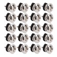 thumbnail image 3 of Guitar Strap Button 20Pcs Guitar Strap Locks Metal Strap Buttons,Metal End Pins Flat Head For Acoustic Classical Electric Guitar Bass Ukulele Pack Of 20, 3 of 8