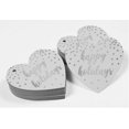 thumbnail image 4 of Inkdotpot Étiquette Suspendue en Vraie Feuille d'Argent Joyeuses Fêtes, 50 Pcs, 4 of 6
