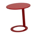 thumbnail image 4 of Siruishop Small End Table Sofa Bedside Coffee Table Multifunction with Base Modern for Dorm Sofa Couch Chair Patio Bathroom Home Office Red, 4 of 8