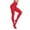 Red, variant on Aocisk Womens 80 Soft Semi Opaque Solid Color Footed Pantyhose Tights Casual Candy Tone Party Outfit Accessories White One Size