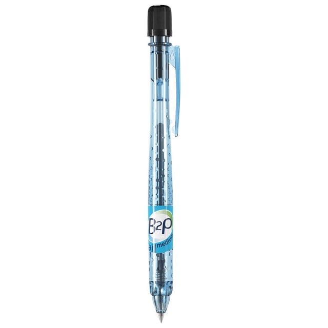 PilotBegreen B2P Retractable Ballpoint Pen, Medium Point, Black Ink, 1 Count