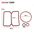 thumbnail image 1 of 8Pcs/Set Nitrile Rubber Sealing Ring For Oil Free Air Compressor Cylinder Head, 1 of 2