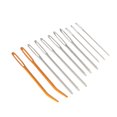 thumbnail image 3 of yuksok Hand sewing needle knitting Darning Threading Supply 6pcs curved needle, 3 of 6
