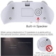 thumbnail image 4 of XYCCA Controller Keyboard for PS5, Wireless Blue Tooth 3.0 Mini Gamepad Chatpad with Built-in Speaker & 3.5mm Audio Jack for PS 5 Controller, Used to Send Message and Gaming, 4 of 5