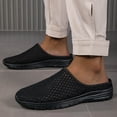 thumbnail image 3 of Dakaela Womens Mesh Walking Mules Comfortable Walking Running Shoes Open Back Slip on Sneakers, 3 of 7