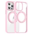 thumbnail image 1 of Pour iPhone 15 Pro Max Étui PC+TPU Support de Téléphone Étui Arrière Compatible avec MagSafe, 1 of 5