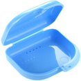 thumbnail image 3 of Fake Tooth Cleaning Case Leakproof Household Small Container box Dustproof Dustproof Mouthguard Retainer Organizer Orthodontic Supplies Type4, 3 of 9