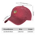 thumbnail image 4 of ZICANCN Doge Coin Doge-Coin Casquette de Baseball Ajustable Femmes, Chapeaux pour Hommes Adulte Casquettes de Baseball en Denim Coton Lavé Mode, 4 of 6